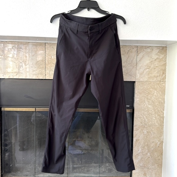 lululemon athletica Pants - Lululemon casual black pants. Size 28.
